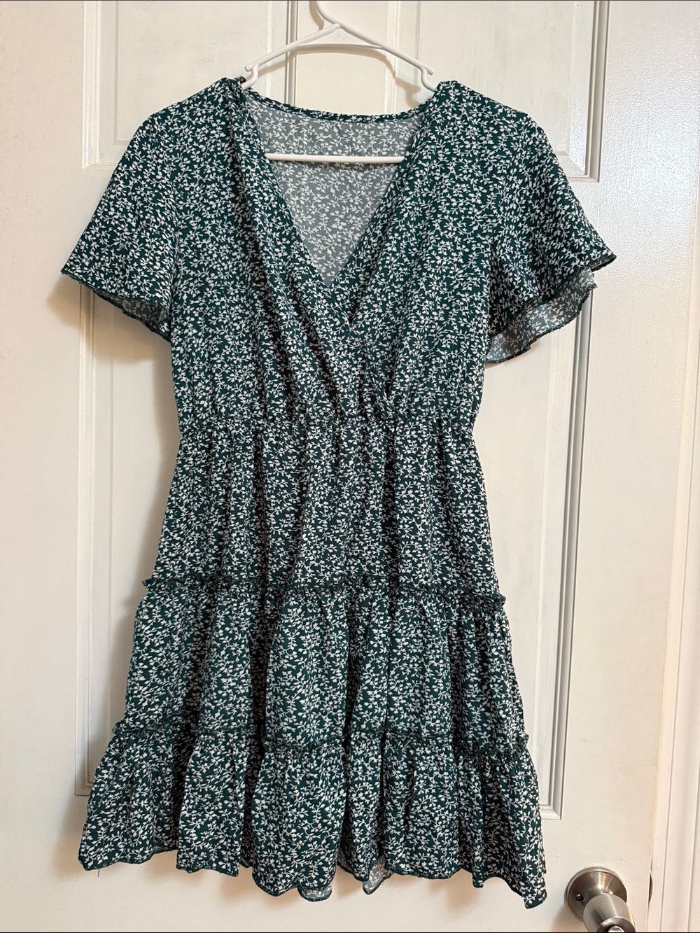Floral Ruffle Dress Size Small